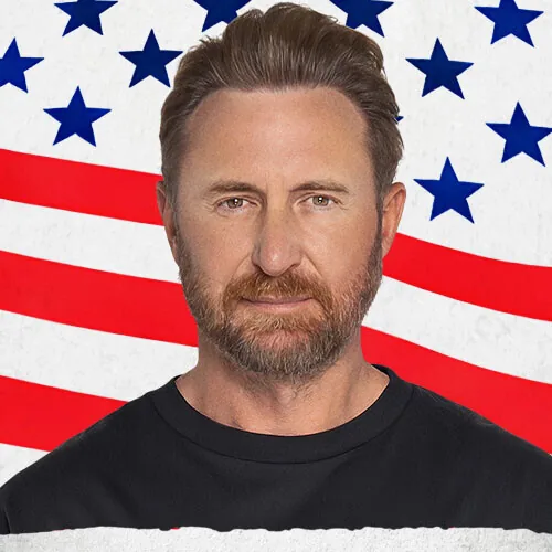 David Guetta - Memorial Day Weekend event flyer