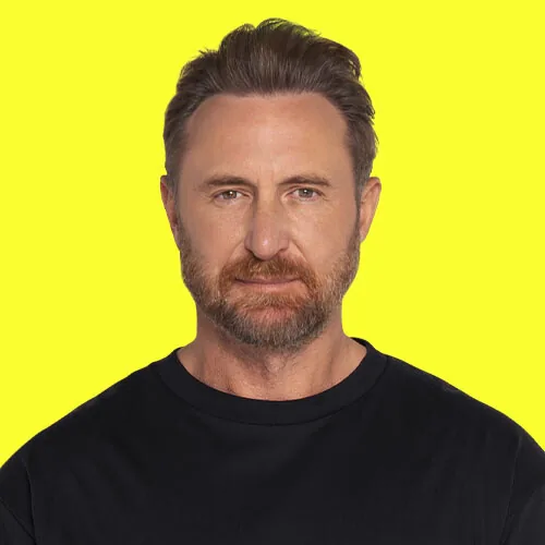 David Guetta event flyer