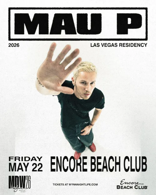 Mau P event flyer