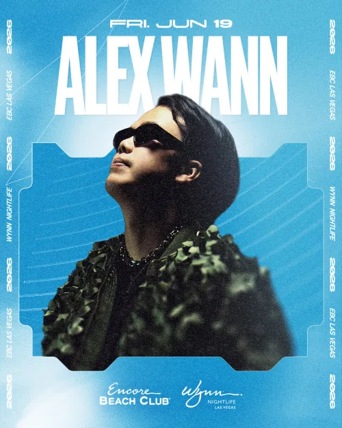 Alex Wann event flyer