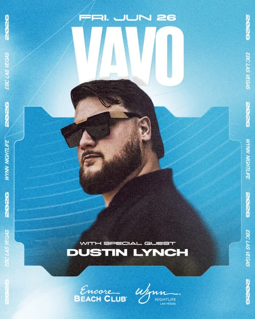 VAVO with Special Guest Dustin Lynch event flyer