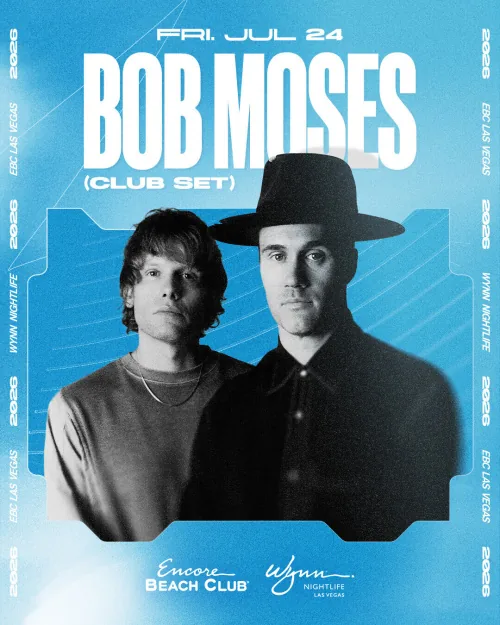 Bob Moses (Club Set) event flyer