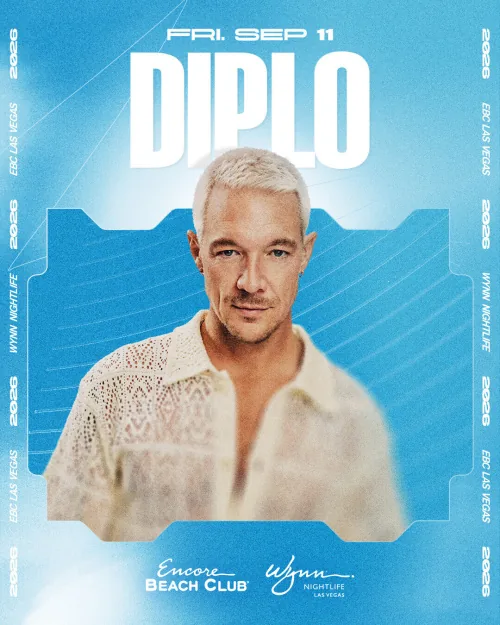 Diplo event flyer