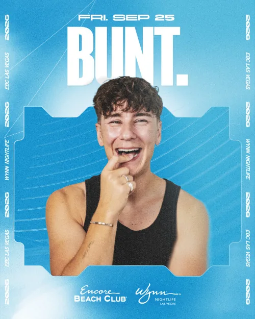 BUNT. event flyer