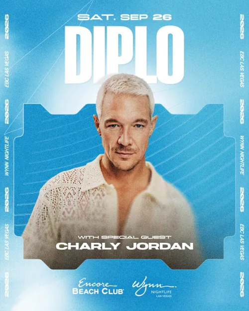 Diplo with Special Guest Charly Jordan event flyer