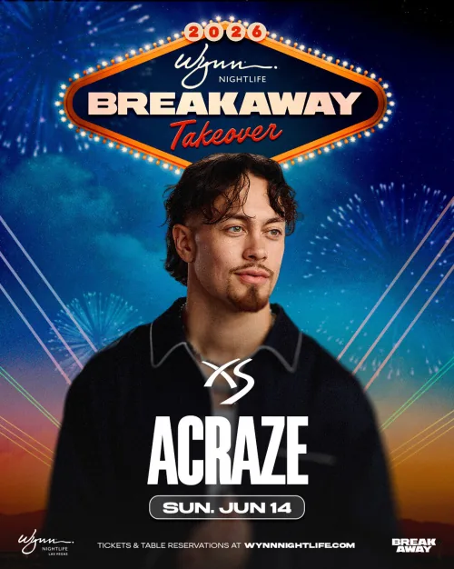 Acraze event flyer