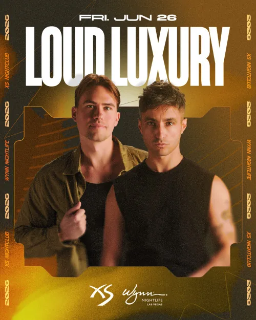 Loud Luxury event flyer