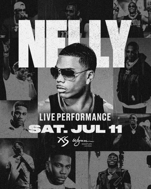 Nelly - Live Performance event flyer