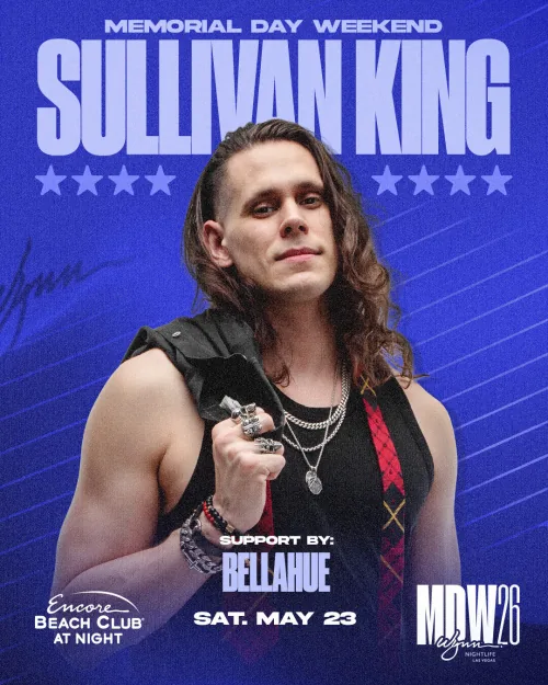 Sullivan King event flyer