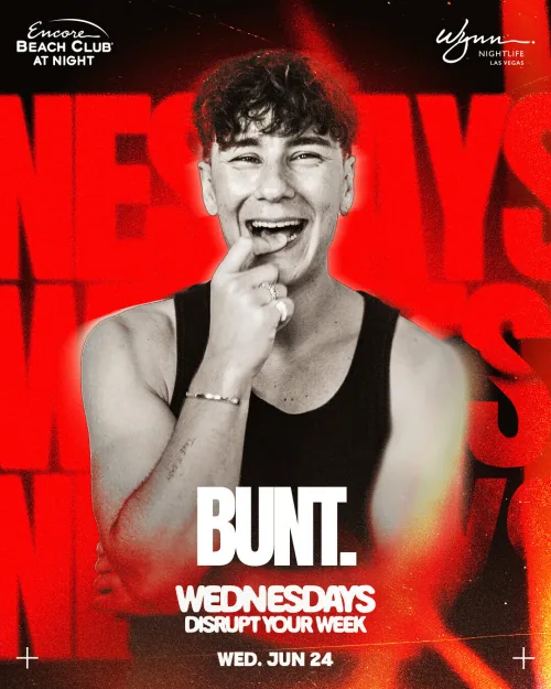 BUNT. event flyer