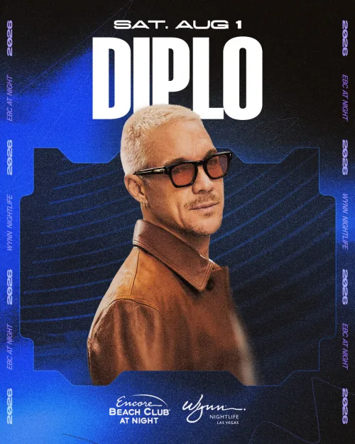 Diplo event flyer