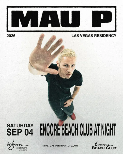 Mau P event flyer