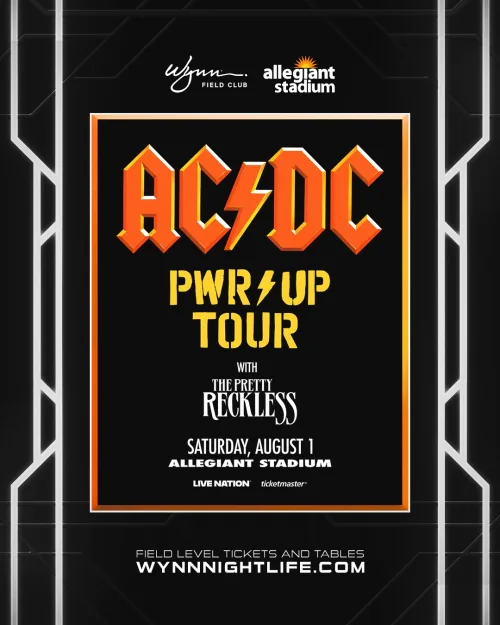 AC/DC Power Up Tour event flyer
