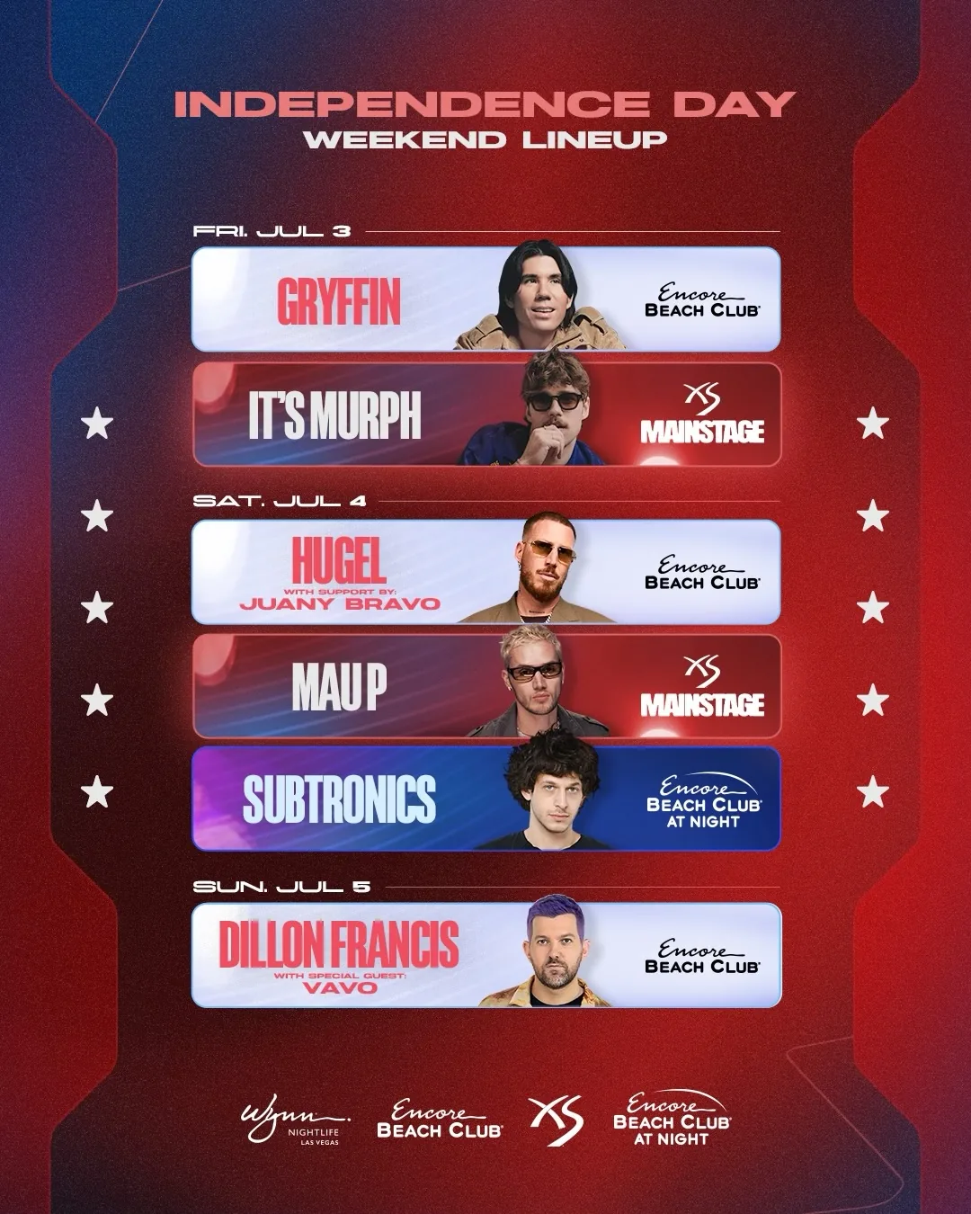 2026 Independence Day Weekend at Wynn Las Vegas