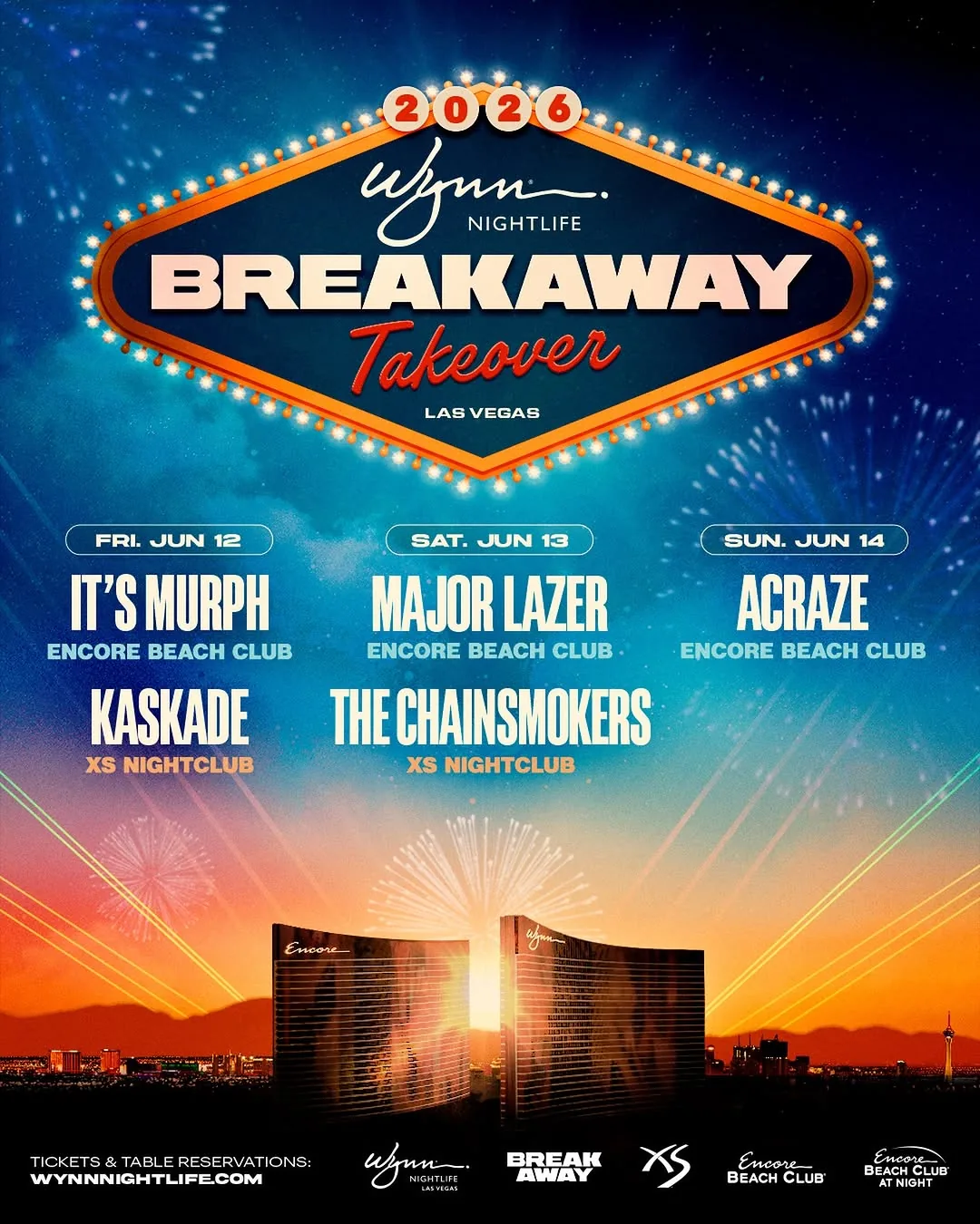 Breakaway Las Vegas at Wynn Nightlife