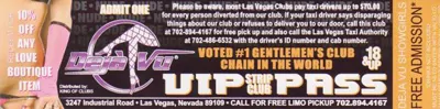 VIP Pass to Deja Vu