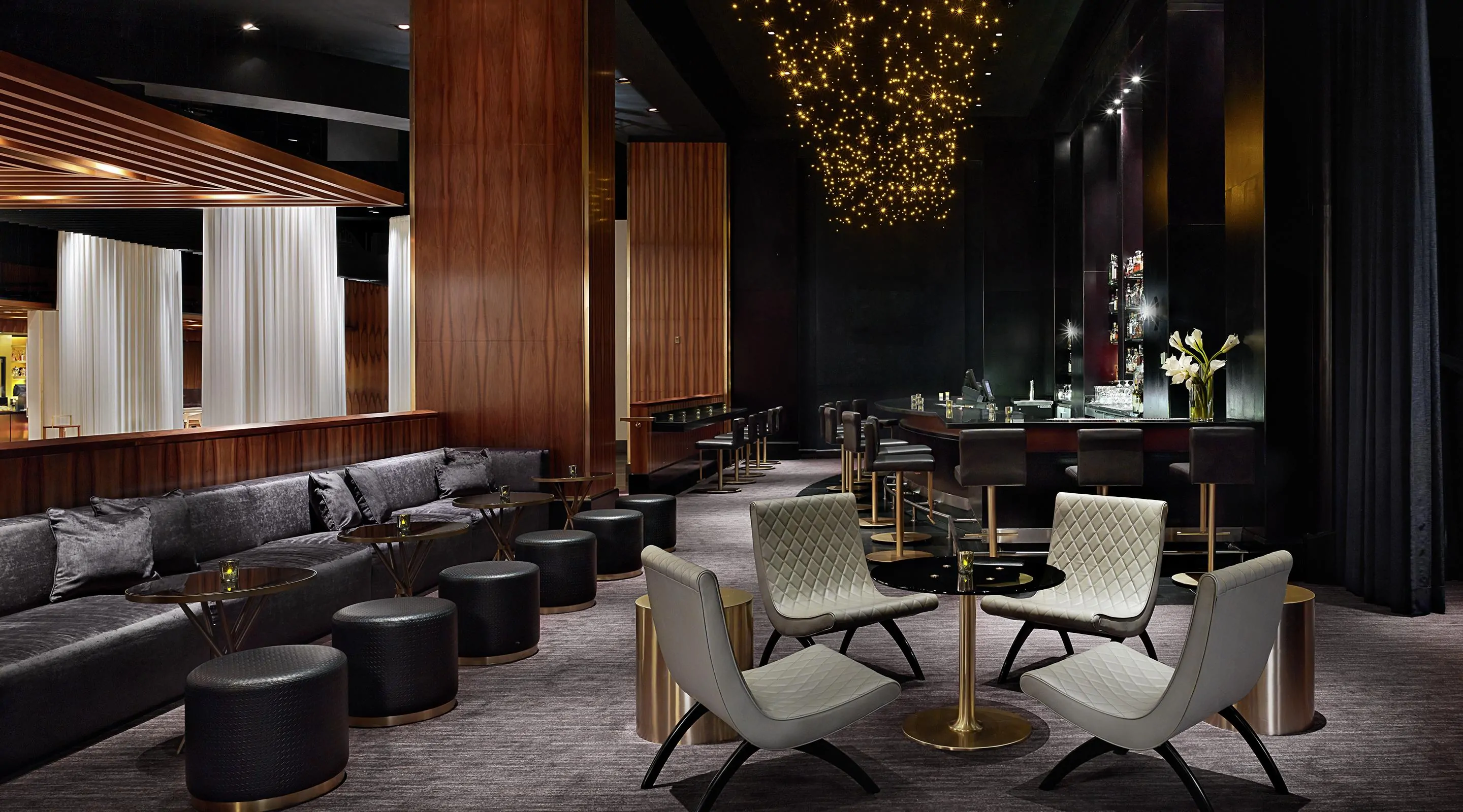 Delano Las Vegas Franklin Bar View