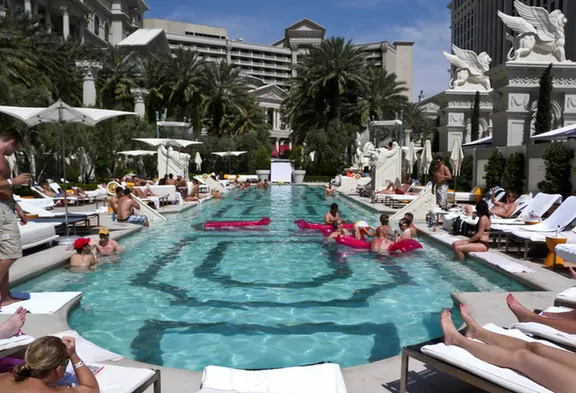 Venus Pool-Goers People